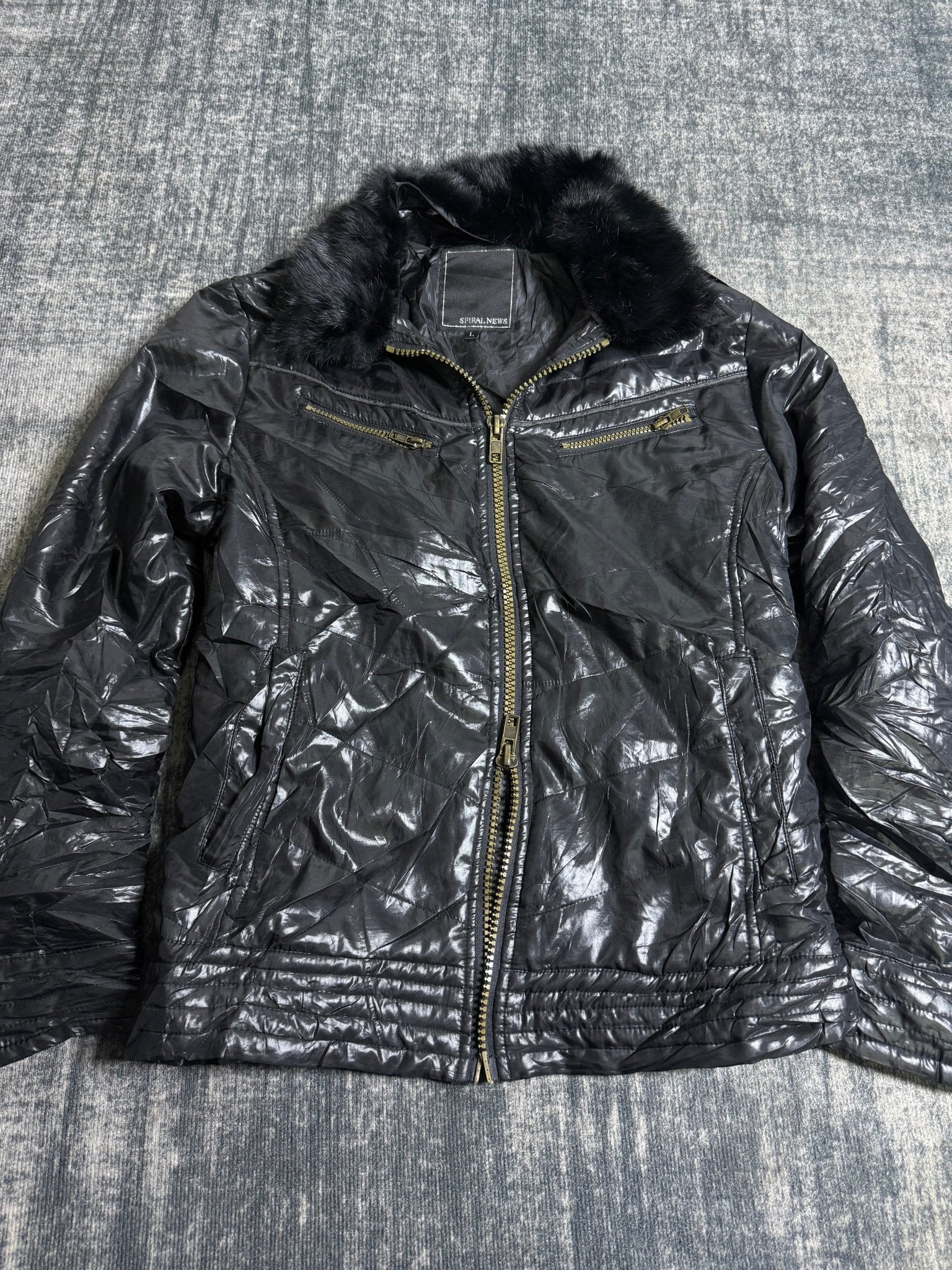 B2V - SPIRAL JACKET ༒ vintage streetwear thrift y2k clothing by B2V_BAD2WEAR