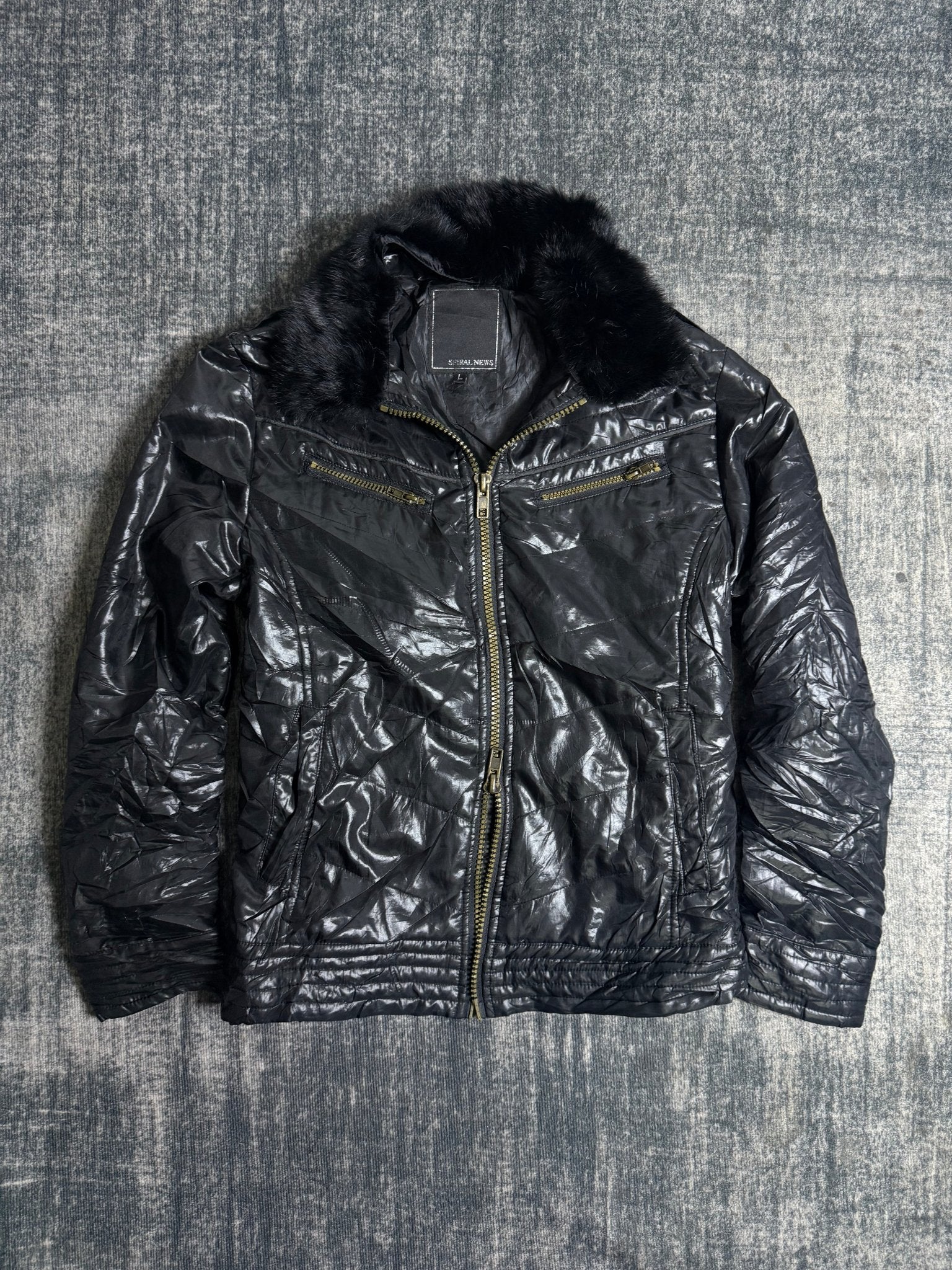 B2V - SPIRAL JACKET ༒ vintage streetwear thrift y2k clothing by B2V_BAD2WEAR