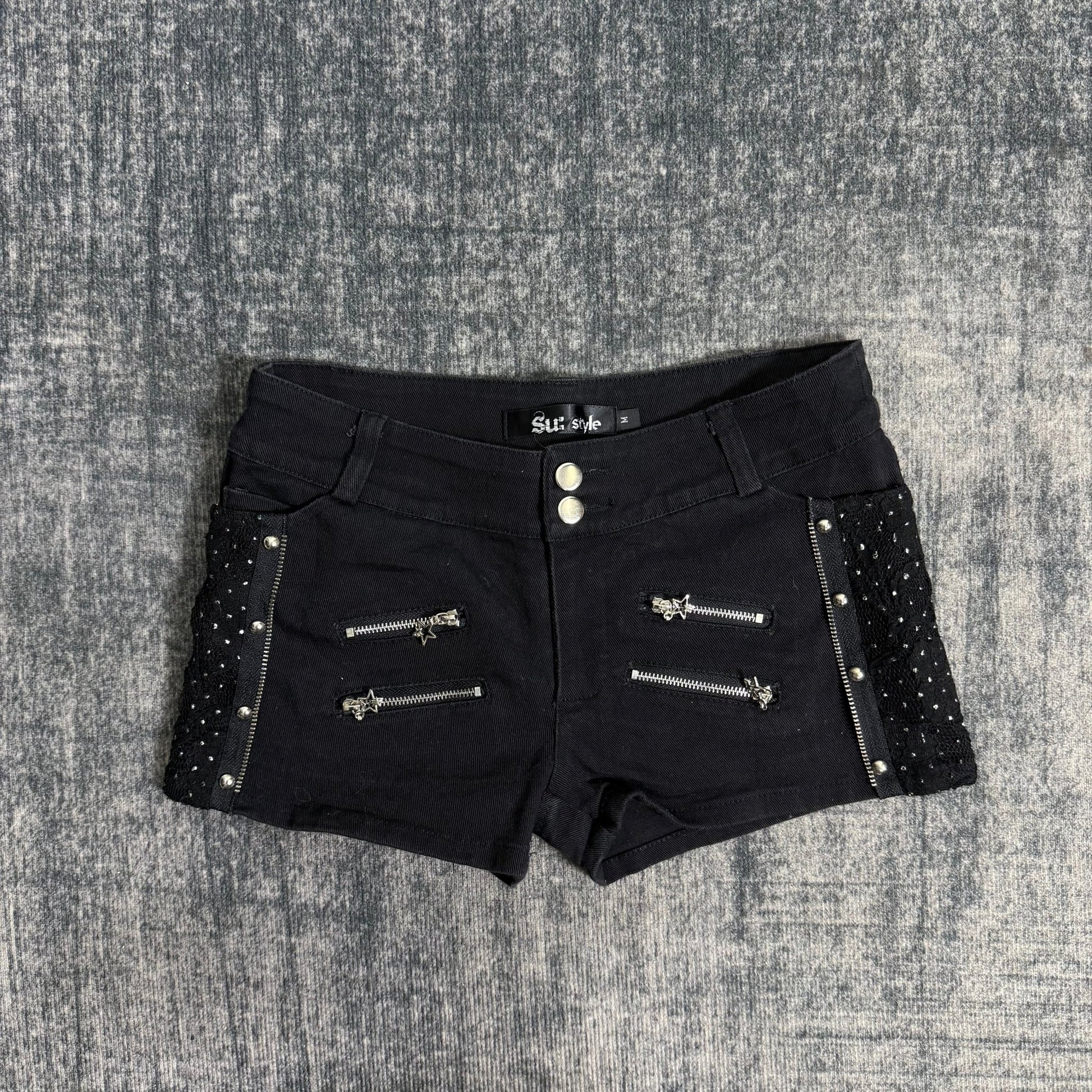 B2V - SUI STYLE SHORT༒ vintage streetwear thrift y2k clothing by B2V_BAD2WEAR