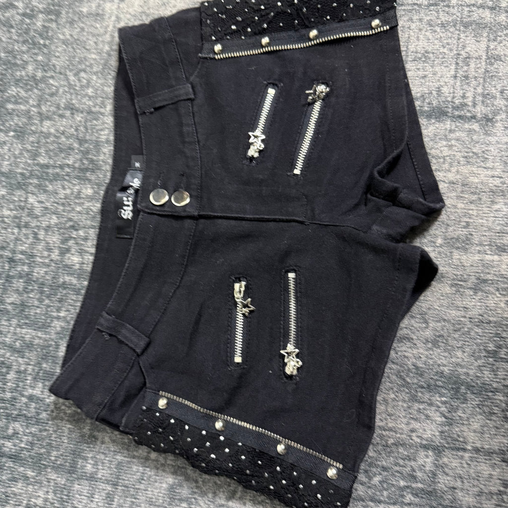 B2V - SUI STYLE SHORT༒ vintage streetwear thrift y2k clothing by B2V_BAD2WEAR