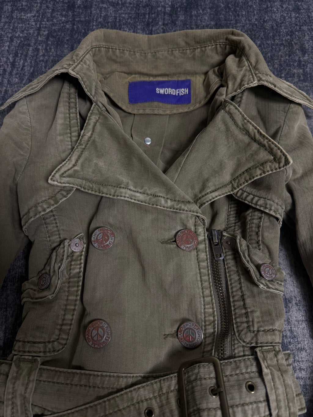 B2V - SWORDFISH WW2 JACKET༒ vintage streetwear thrift y2k clothing by B2V_BAD2WEAR