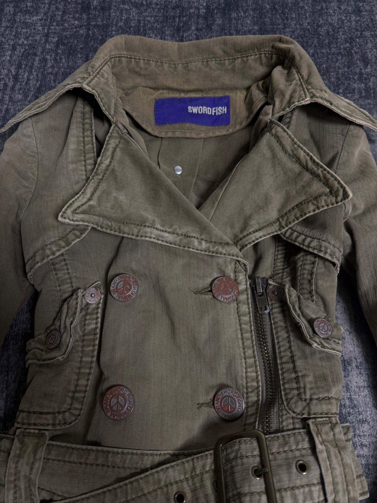 B2V - SWORDFISH WW2 JACKET༒ vintage streetwear thrift y2k clothing by B2V_BAD2WEAR