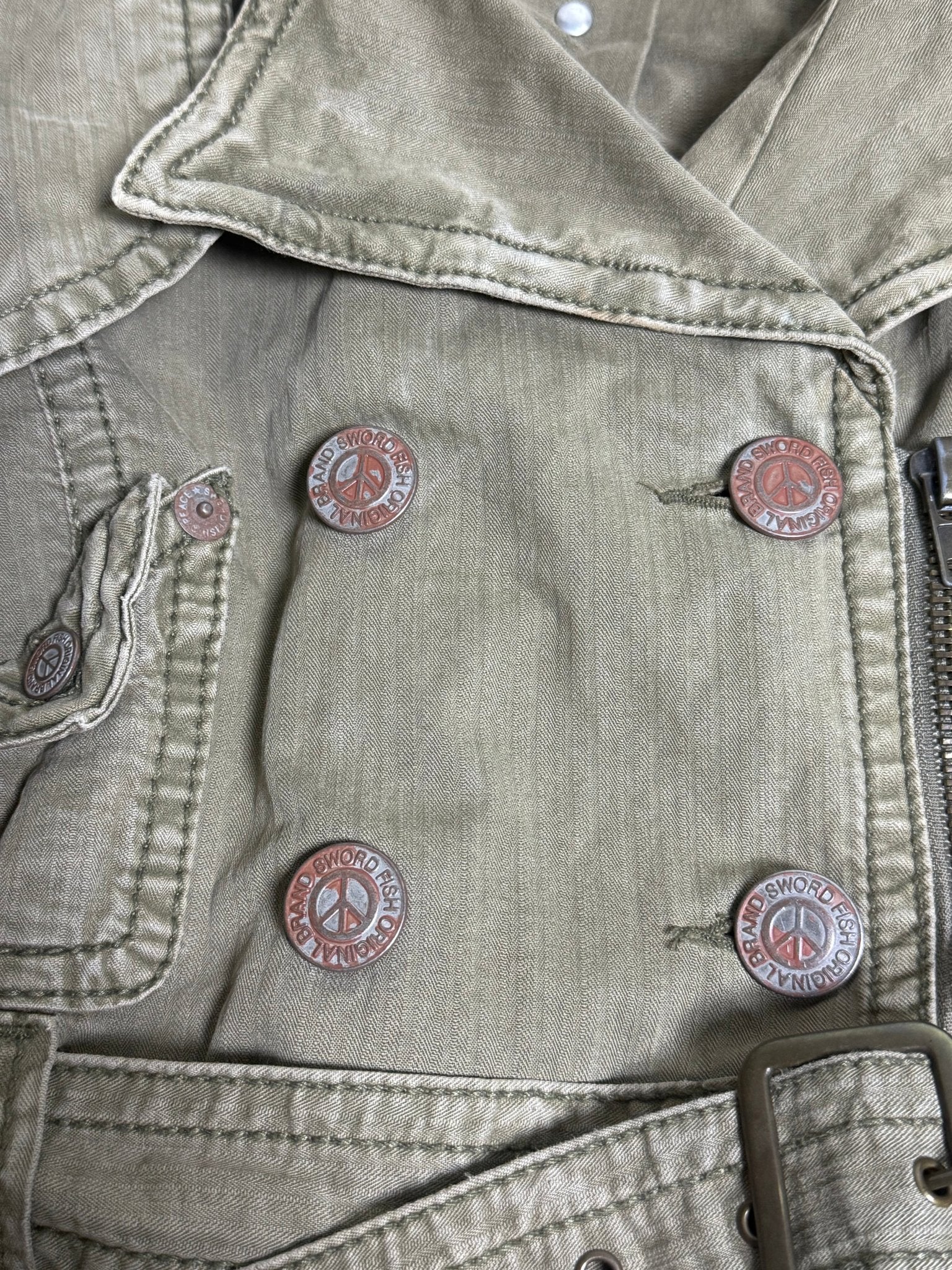 B2V - SWORDFISH WW2 JACKET༒ vintage streetwear thrift y2k clothing by B2V_BAD2WEAR