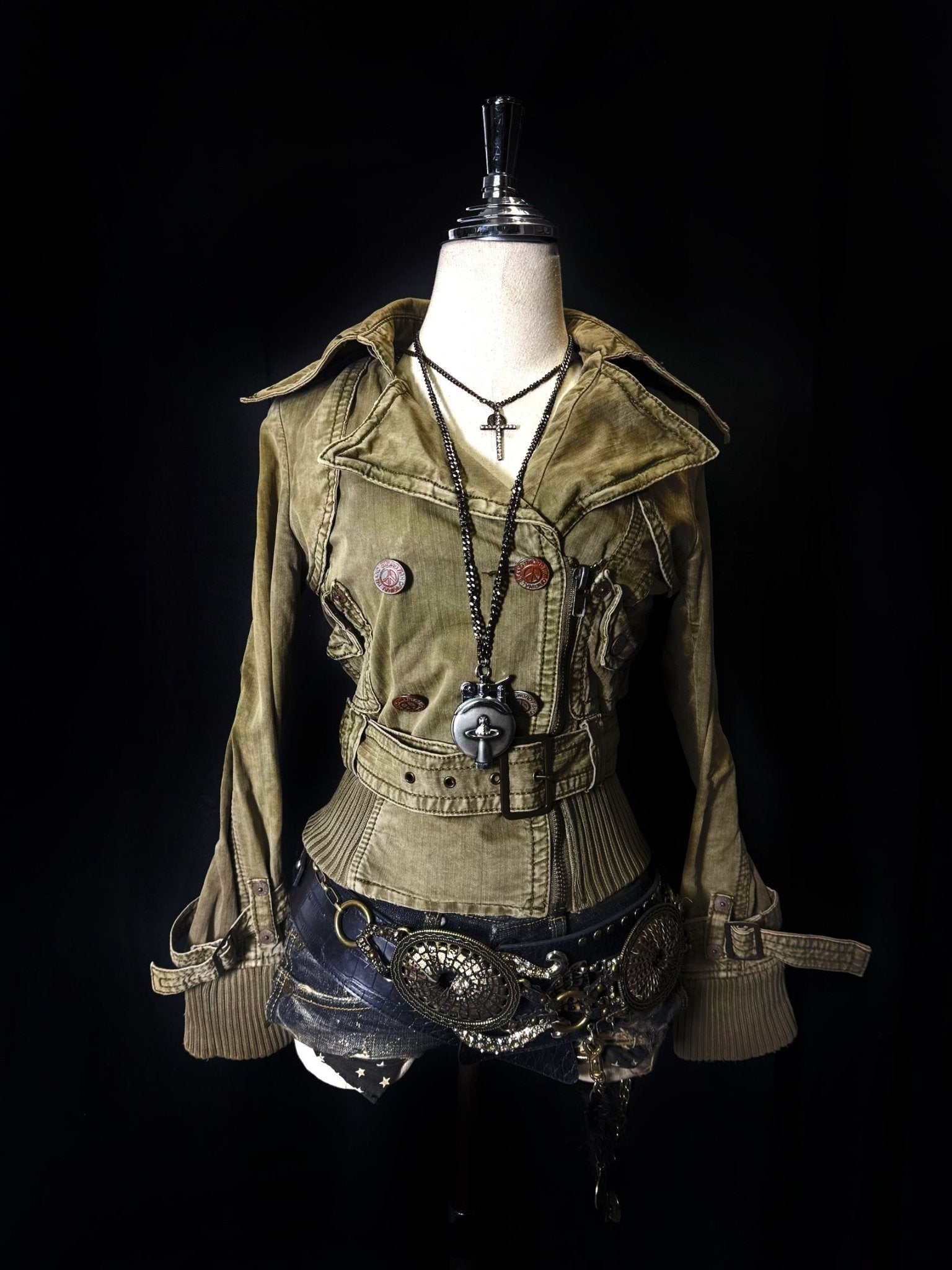 B2V - SWORDFISH WW2 JACKET༒ vintage streetwear thrift y2k clothing by B2V_BAD2WEAR