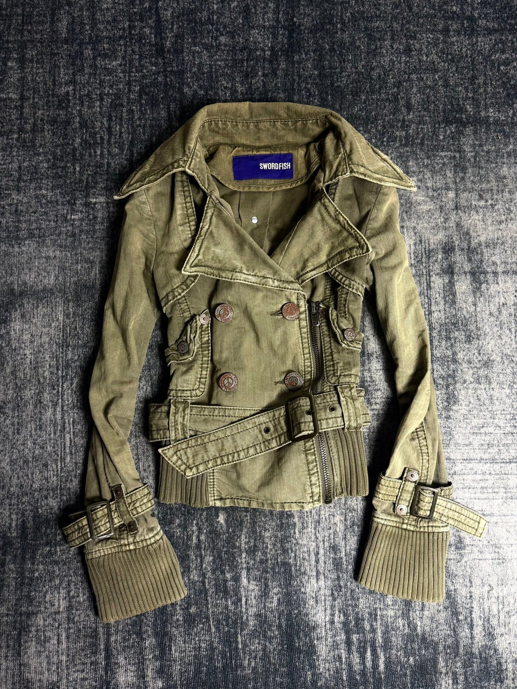 B2V - SWORDFISH WW2 JACKET༒ vintage streetwear thrift y2k clothing by B2V_BAD2WEAR