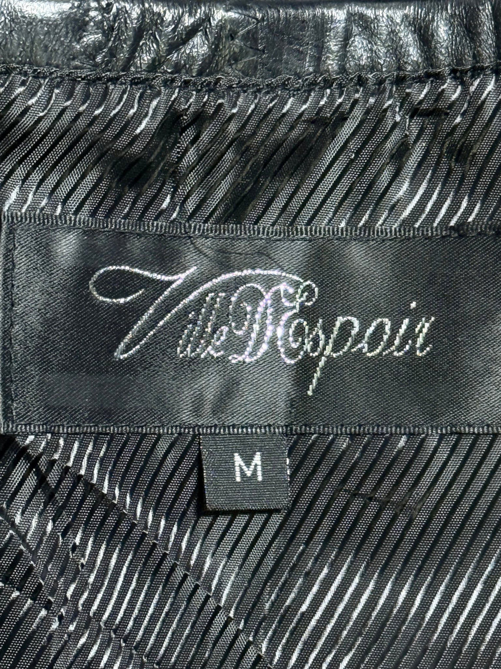 B2V - TILLE CAPRI LEATHER JACKET ༒ vintage streetwear thrift y2k clothing by B2V_BAD2WEAR