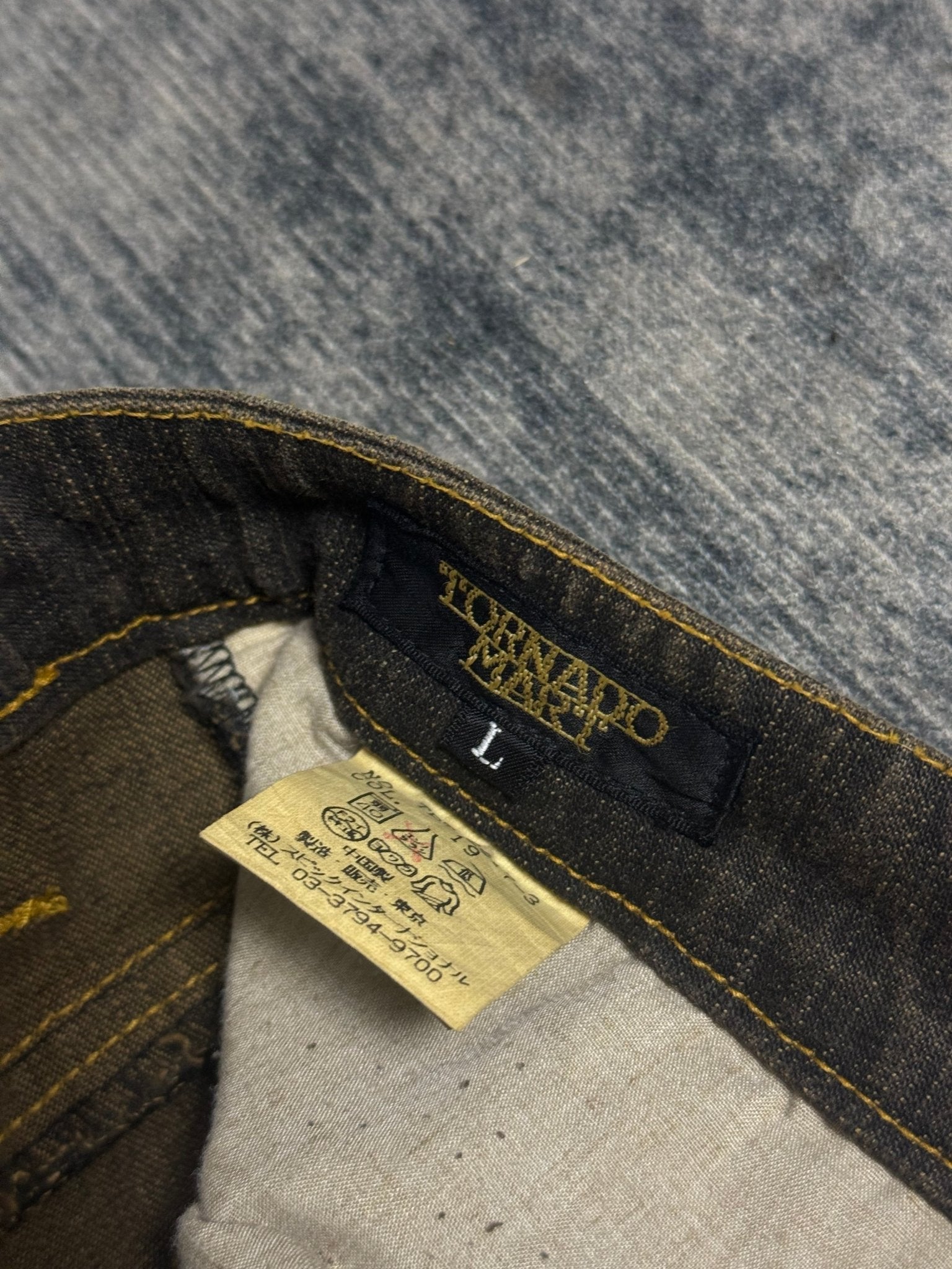 B2V - TORNADO MART FLARE JEAN༒ vintage streetwear thrift y2k clothing by B2V_BAD2WEAR