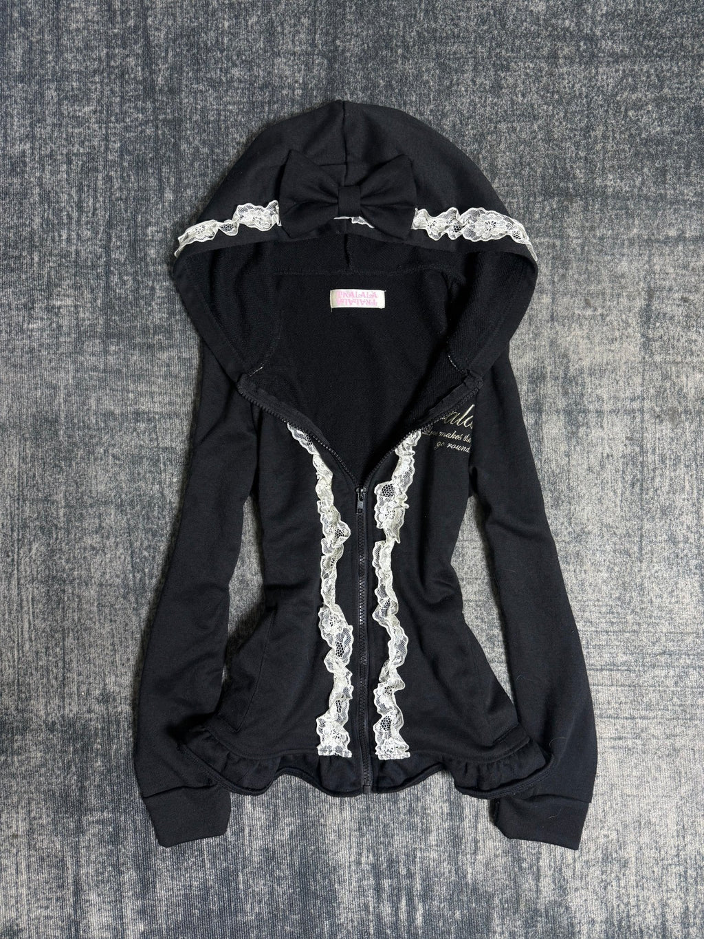 B2V - TRALALA HOODIE༒ vintage streetwear thrift y2k clothing by B2V_BAD2WEAR