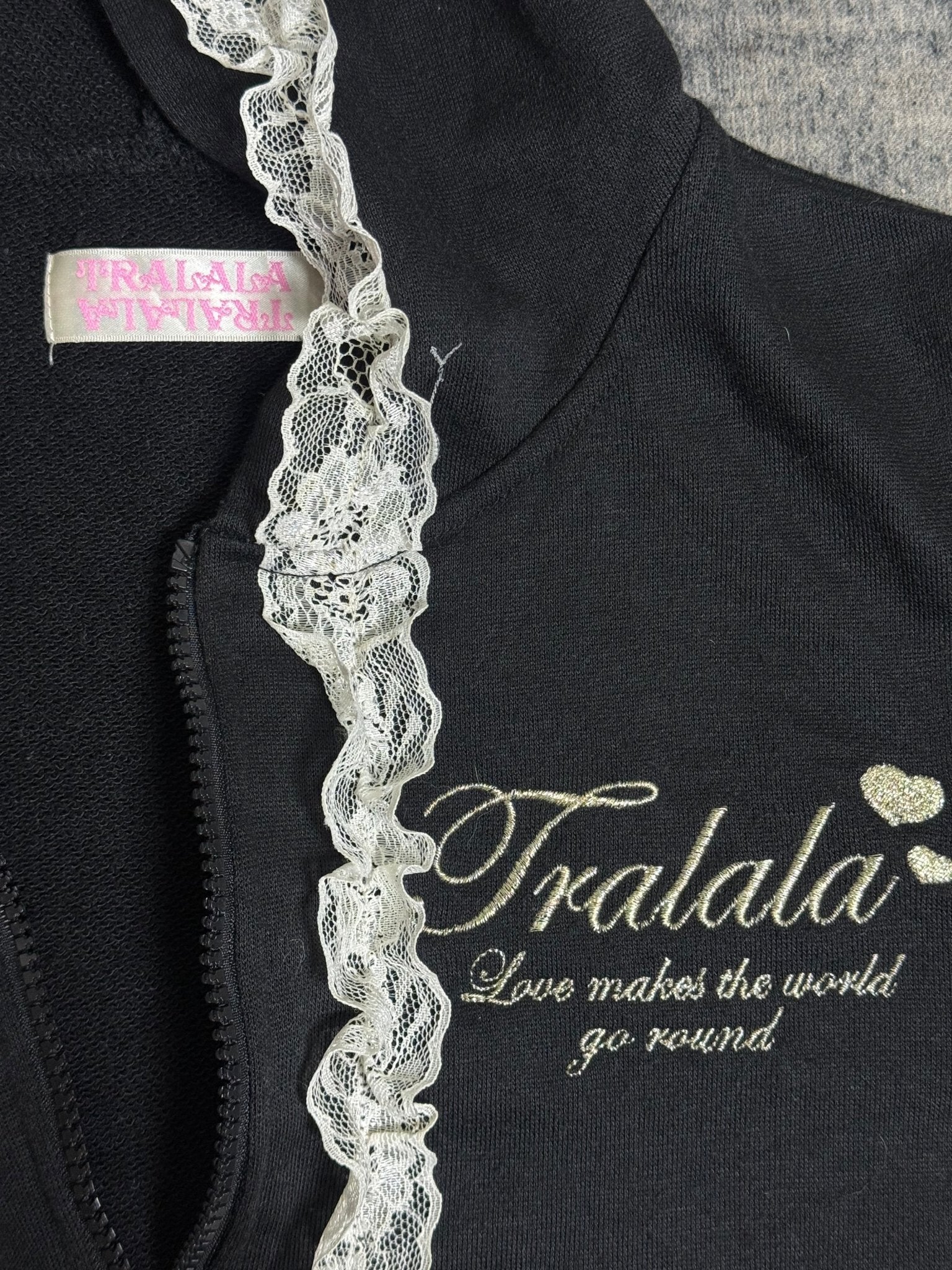 B2V - TRALALA HOODIE༒ vintage streetwear thrift y2k clothing by B2V_BAD2WEAR