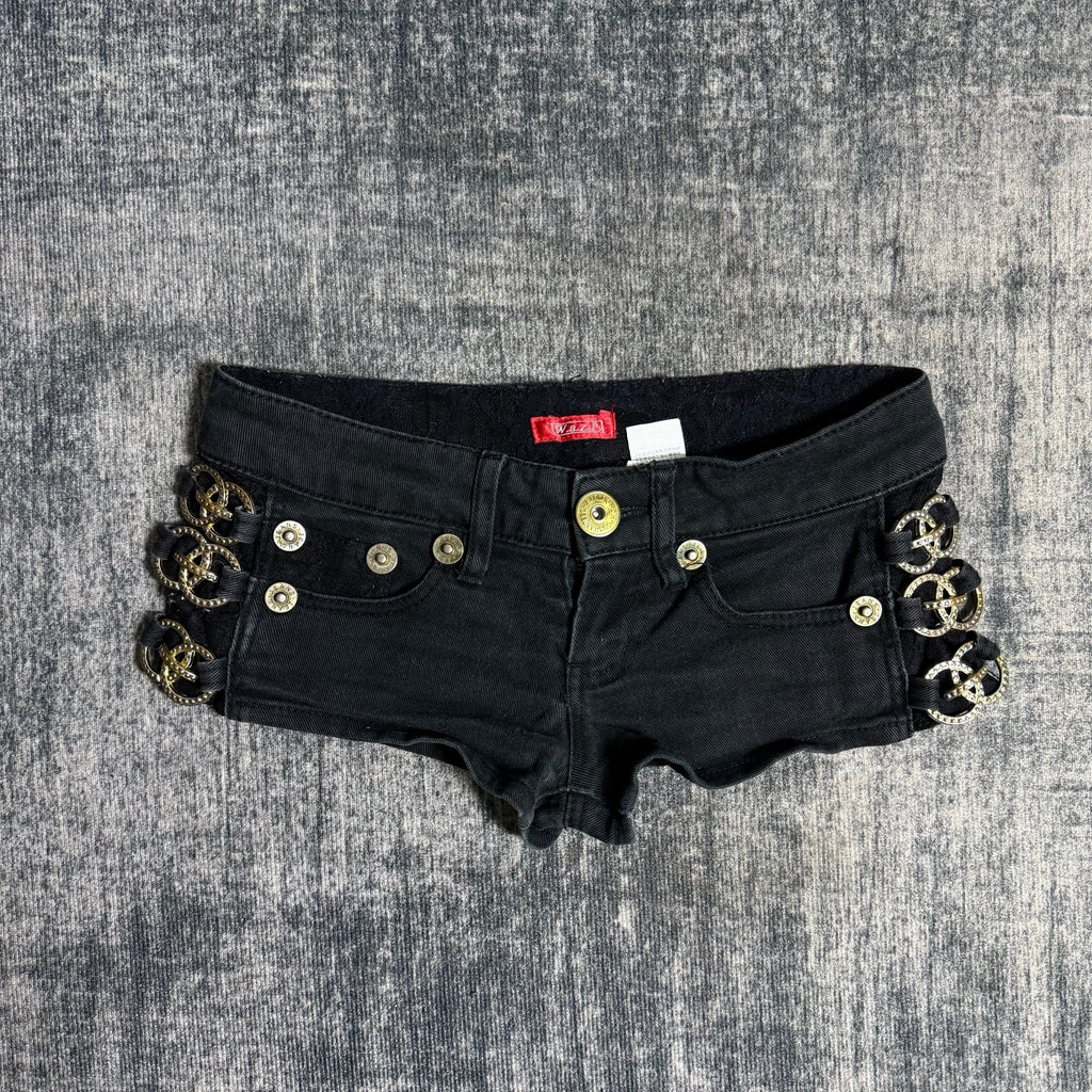B2V - WAZP SHORT༒ vintage streetwear thrift y2k clothing by B2V_BAD2WEAR
