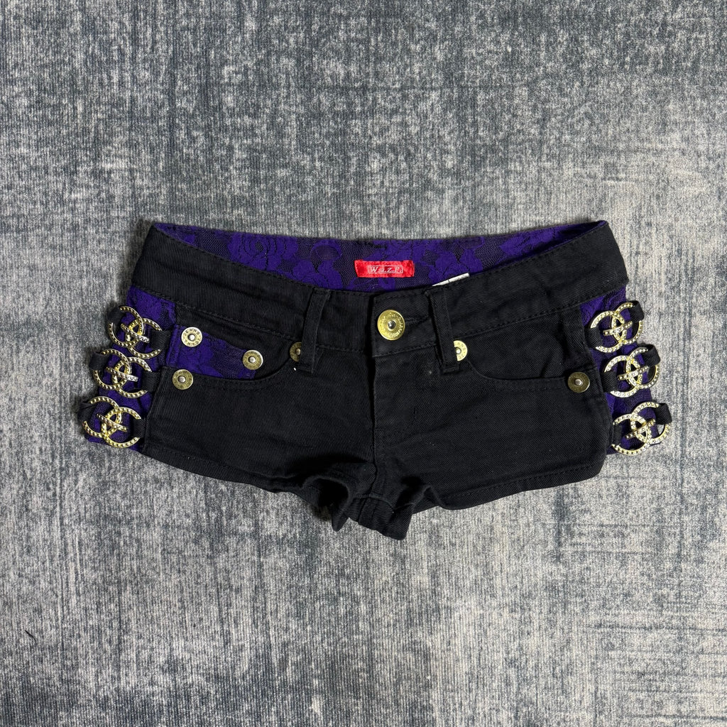 B2V - WAZP SHORT༒ vintage streetwear thrift y2k clothing by B2V_BAD2WEAR