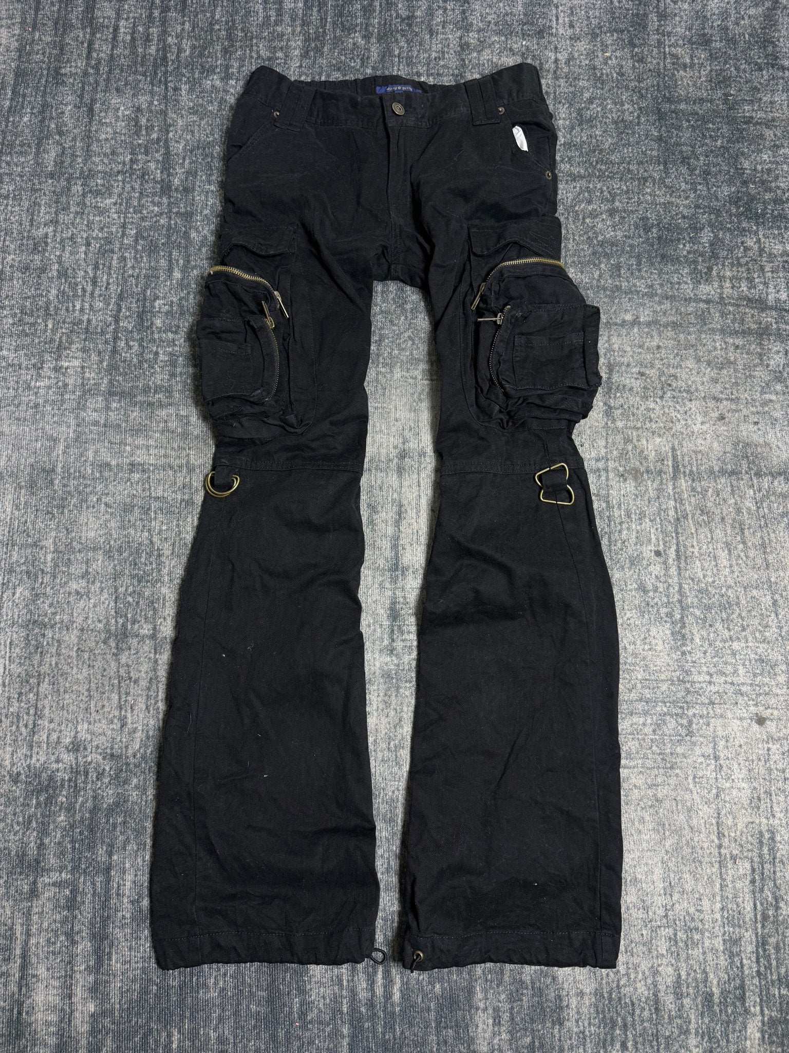 B2V - WITTY CARGO PANT༒ vintage streetwear thrift y2k clothing by B2V_BAD2WEAR