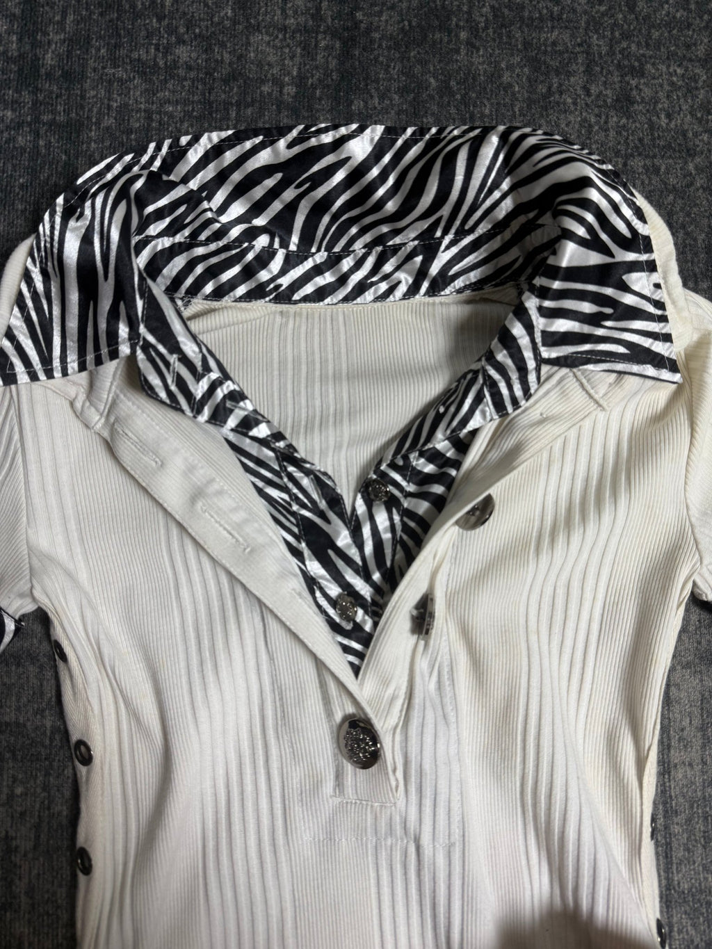 B2V ZEBRA PRINT SET༒SOLD TO ALPHA membership vintage streetwear thrift y2k clothing by B2V_BAD2WEAR