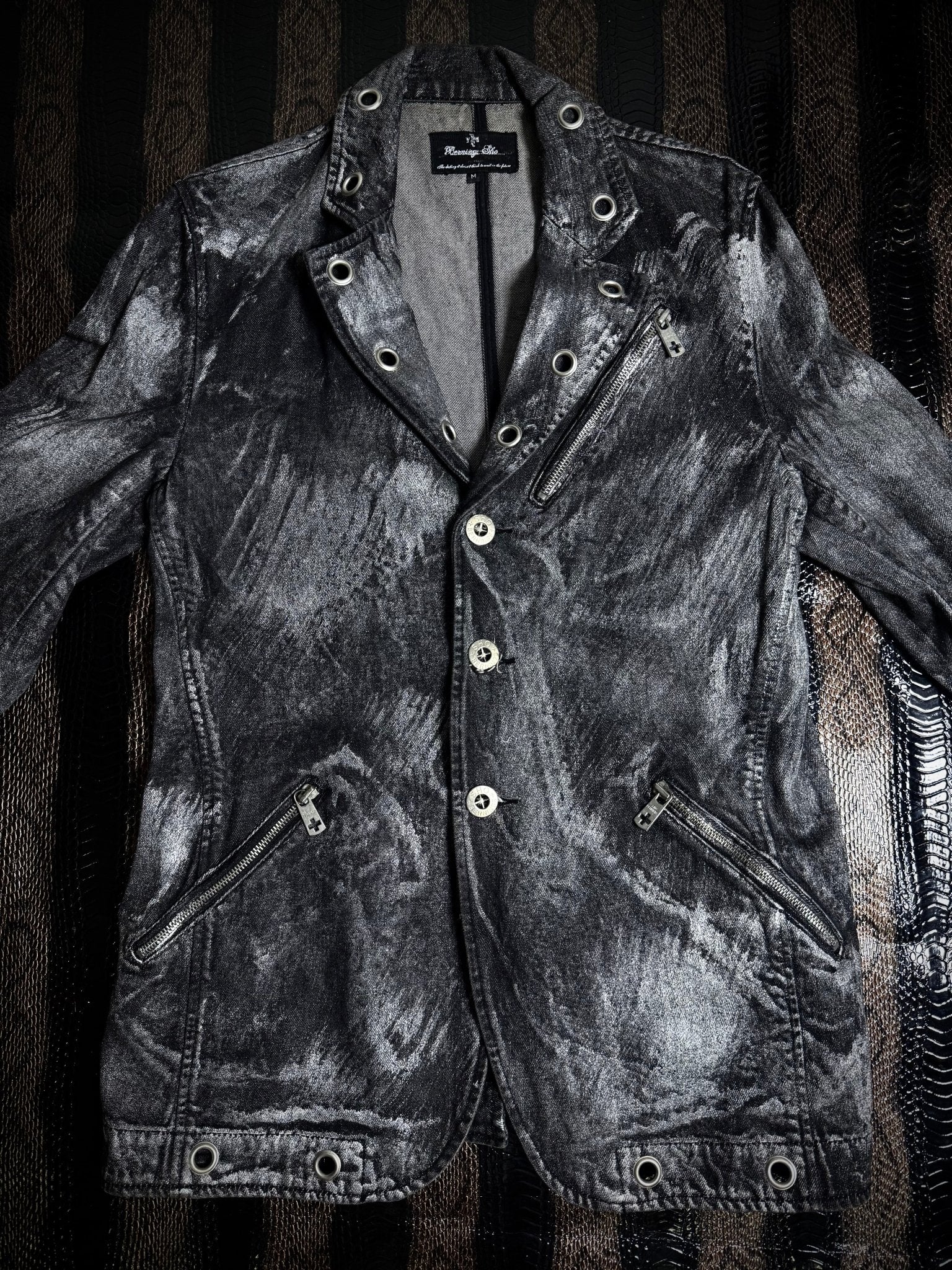 ༒BURNING SHO JACKET༒ vintage streetwear thrift y2k clothing by B2V_BAD2WEAR