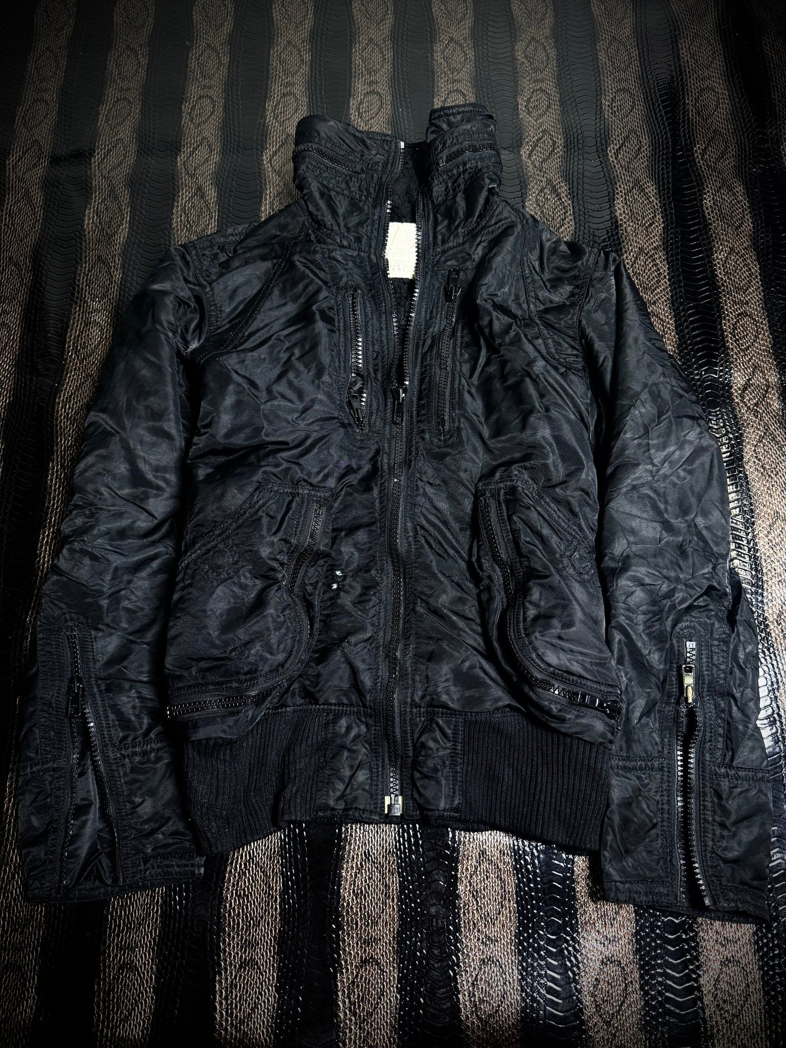 ༒G.0.A BLACK JACKET༒ vintage streetwear thrift y2k clothing by B2V_BAD2WEAR