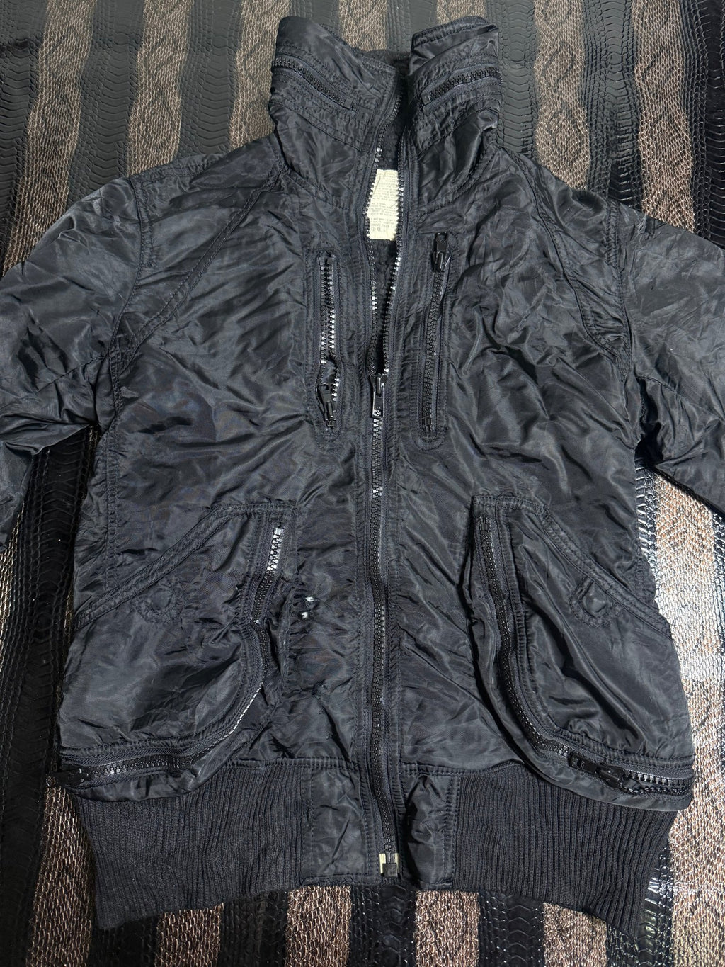༒G.0.A BLACK JACKET༒ vintage streetwear thrift y2k clothing by B2V_BAD2WEAR
