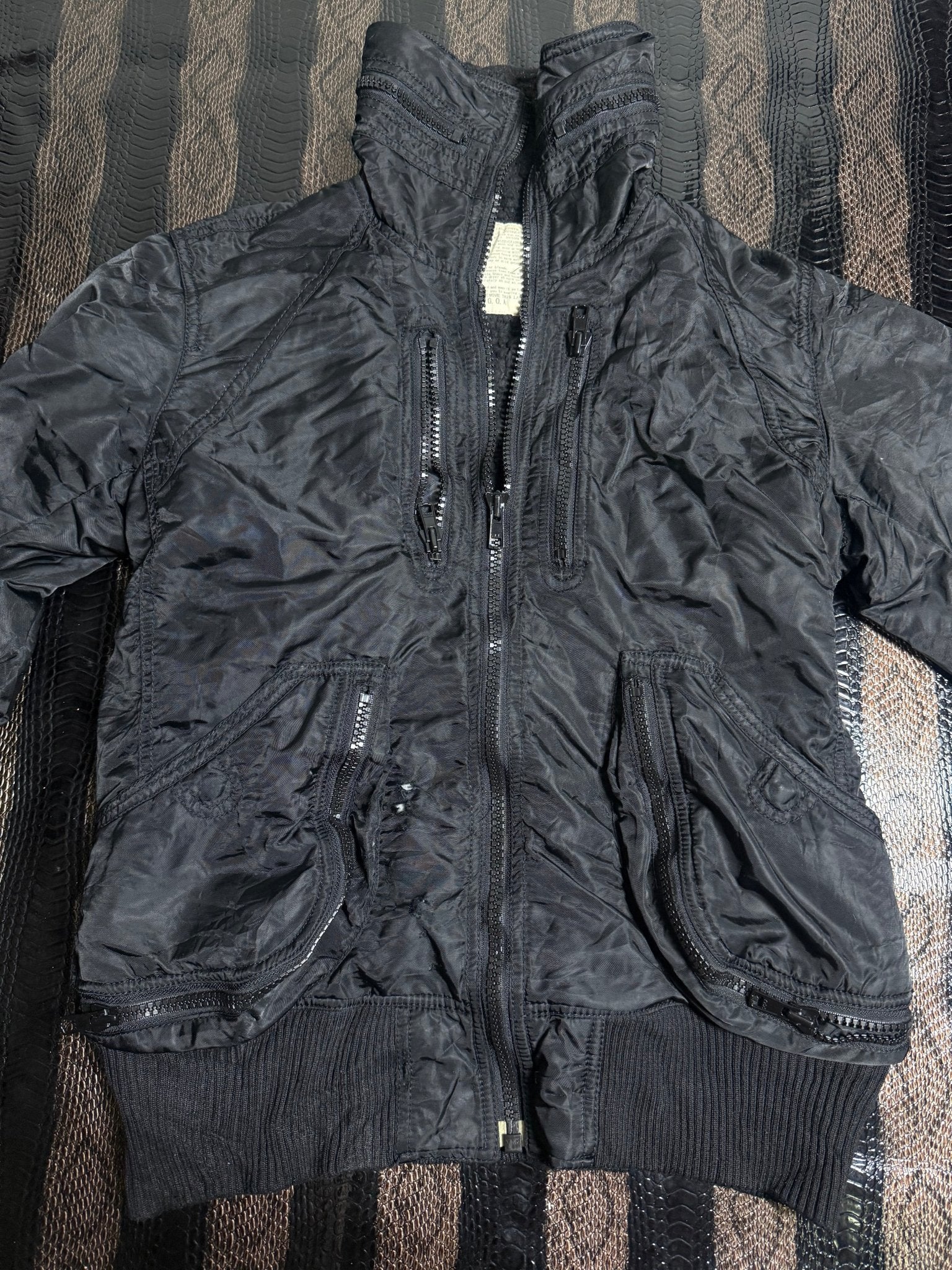 ༒G.0.A BLACK JACKET༒ vintage streetwear thrift y2k clothing by B2V_BAD2WEAR
