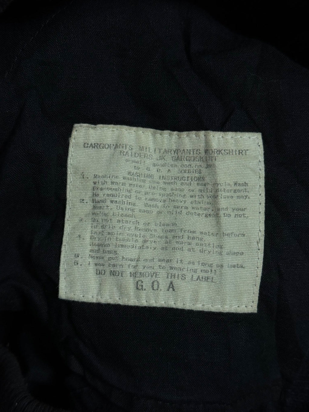 ༒G.0.A CARGO PANTS༒ vintage streetwear thrift y2k clothing by B2V_BAD2WEAR