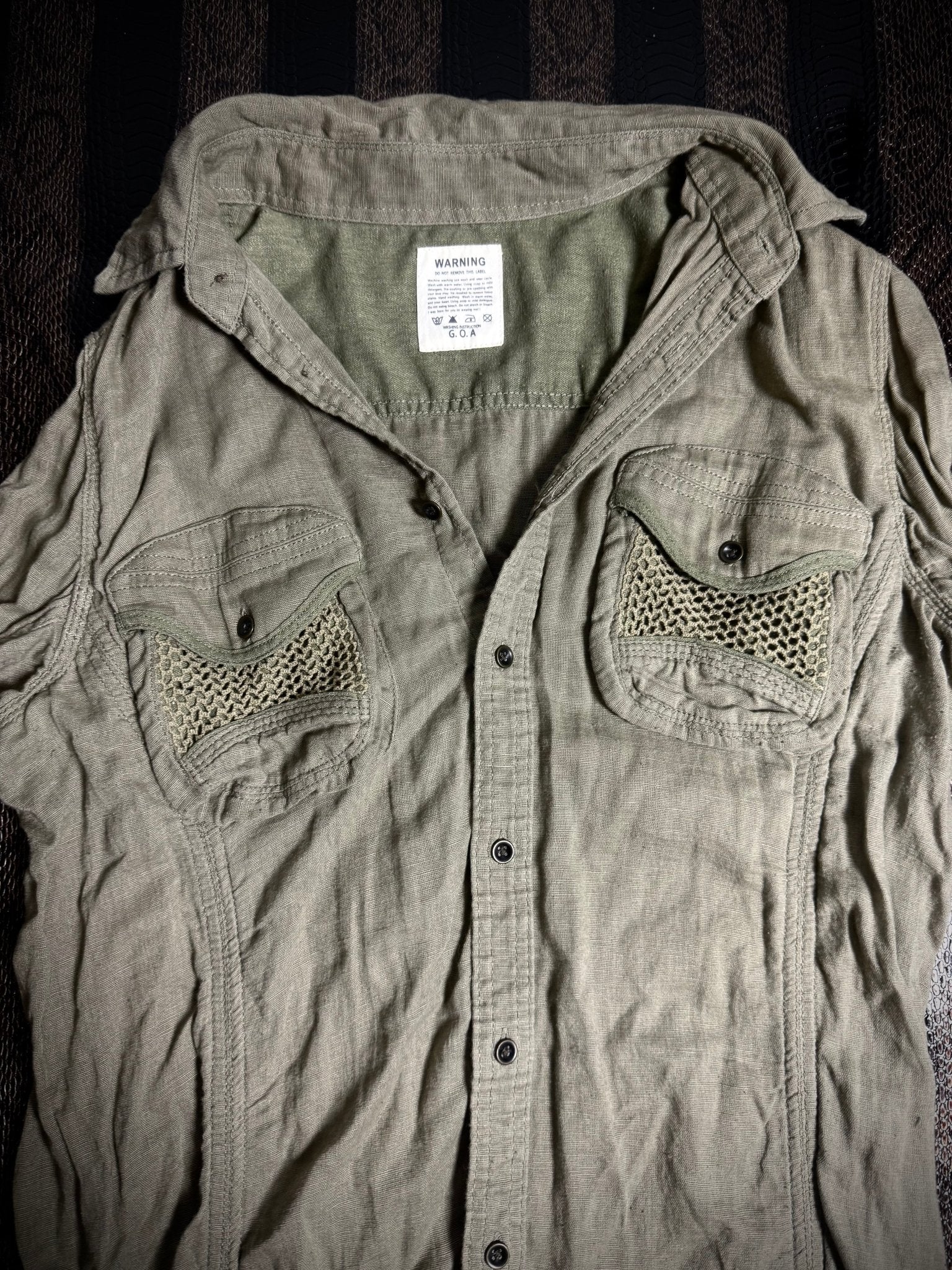 ༒G.0.A TOP༒ vintage streetwear thrift y2k clothing by B2V_BAD2WEAR