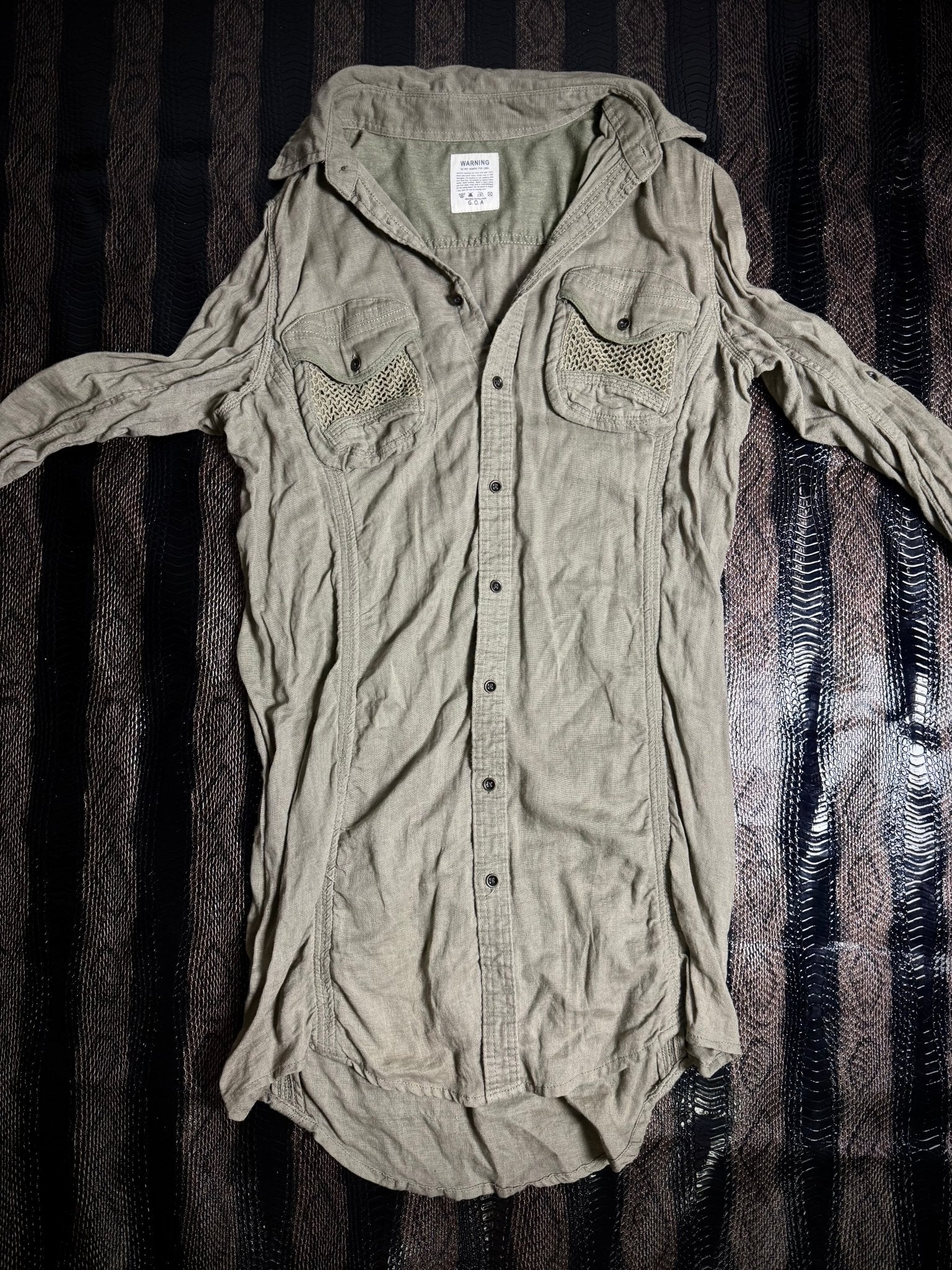 ༒G.0.A TOP༒ vintage streetwear thrift y2k clothing by B2V_BAD2WEAR