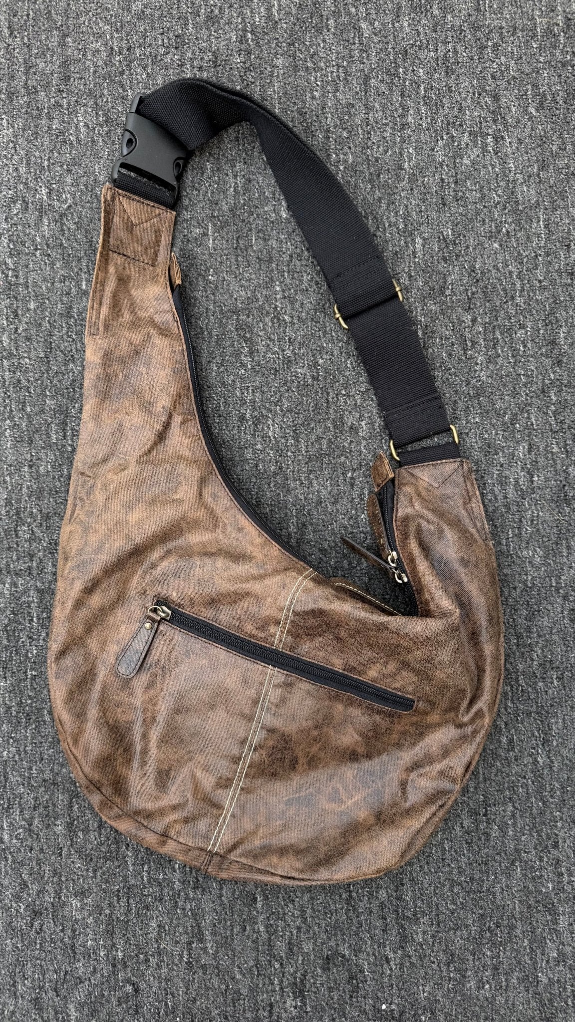 Grunge Fanny Packs Bag vintage streetwear thrift y2k clothing by B2V_BAD2WEAR