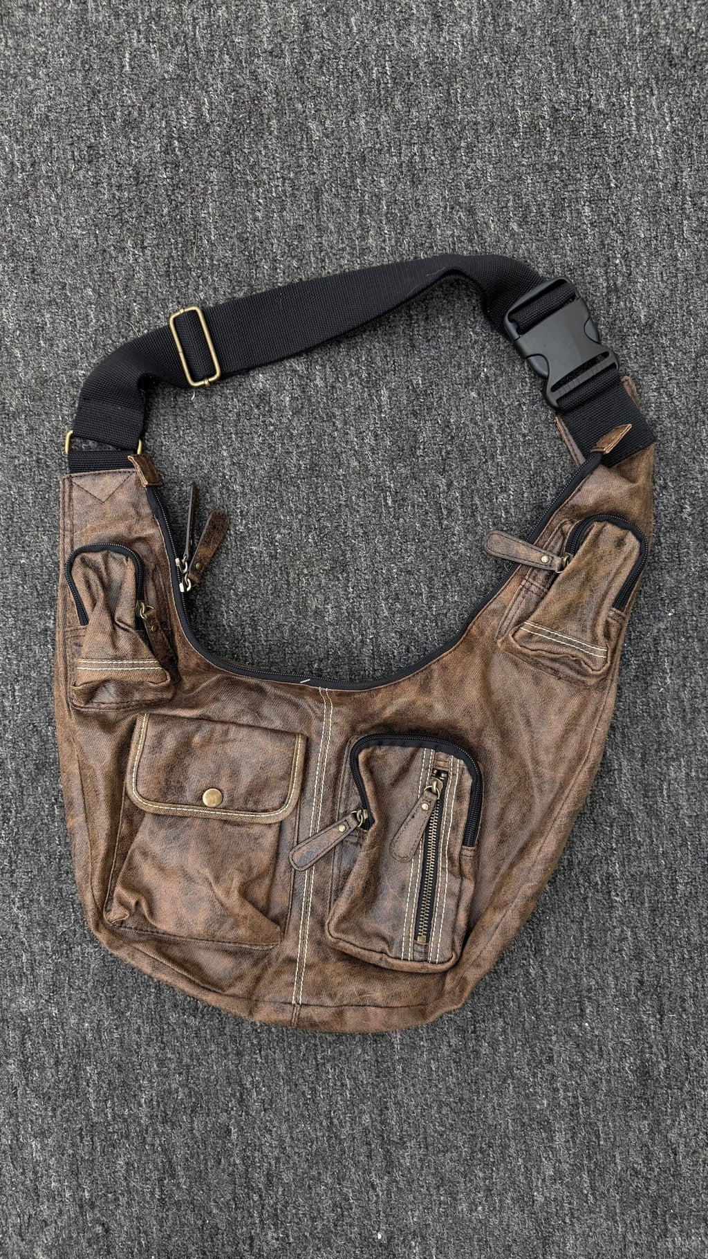Grunge Fanny Packs Bag vintage streetwear thrift y2k clothing by B2V_BAD2WEAR