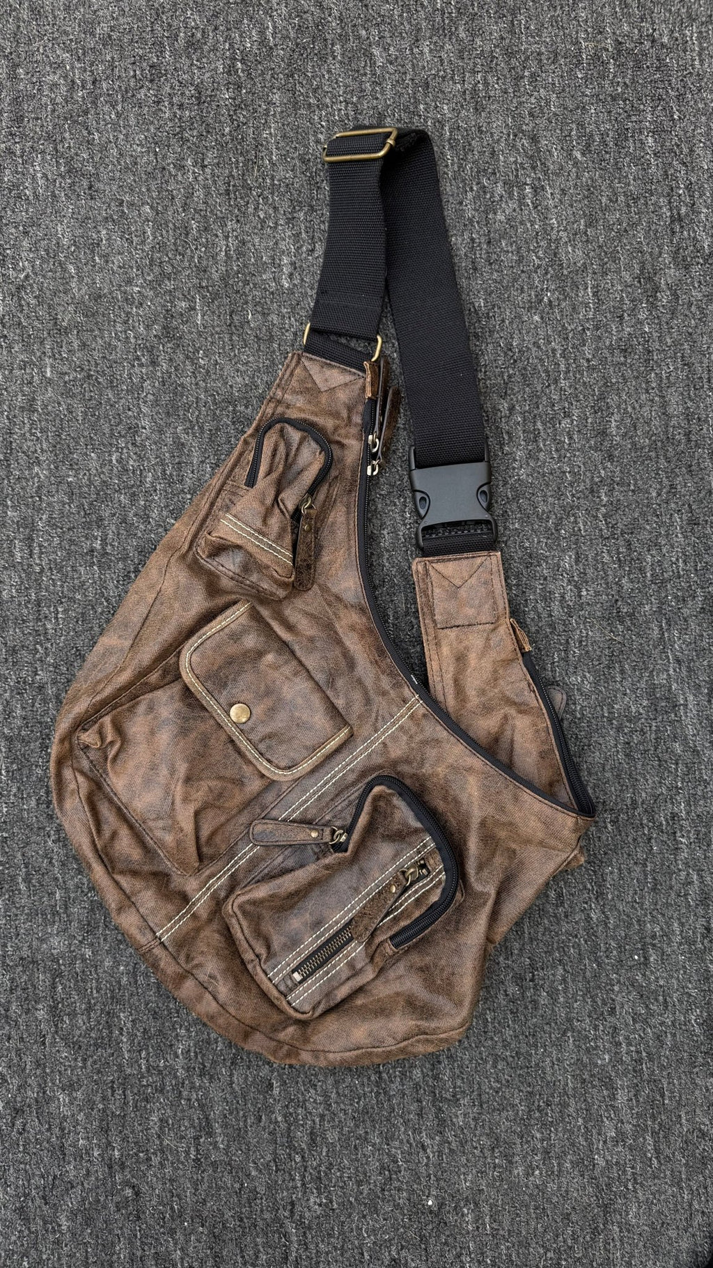 Grunge Fanny Packs Bag vintage streetwear thrift y2k clothing by B2V_BAD2WEAR