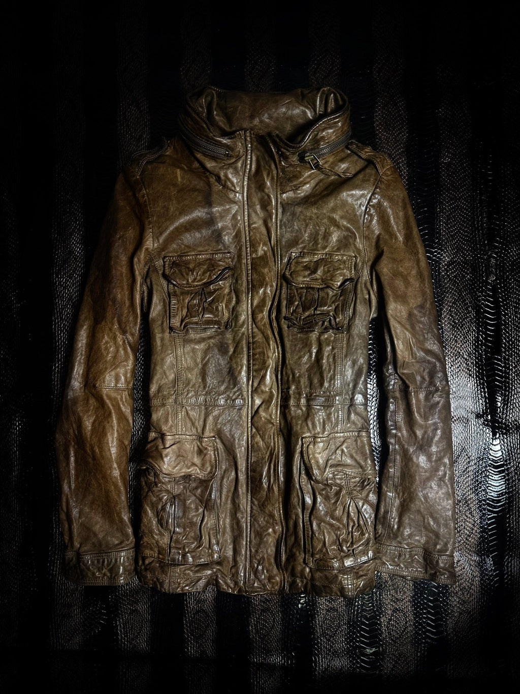 ༒LEATHER JACKET(1)༒ vintage streetwear thrift y2k clothing by B2V_BAD2WEAR