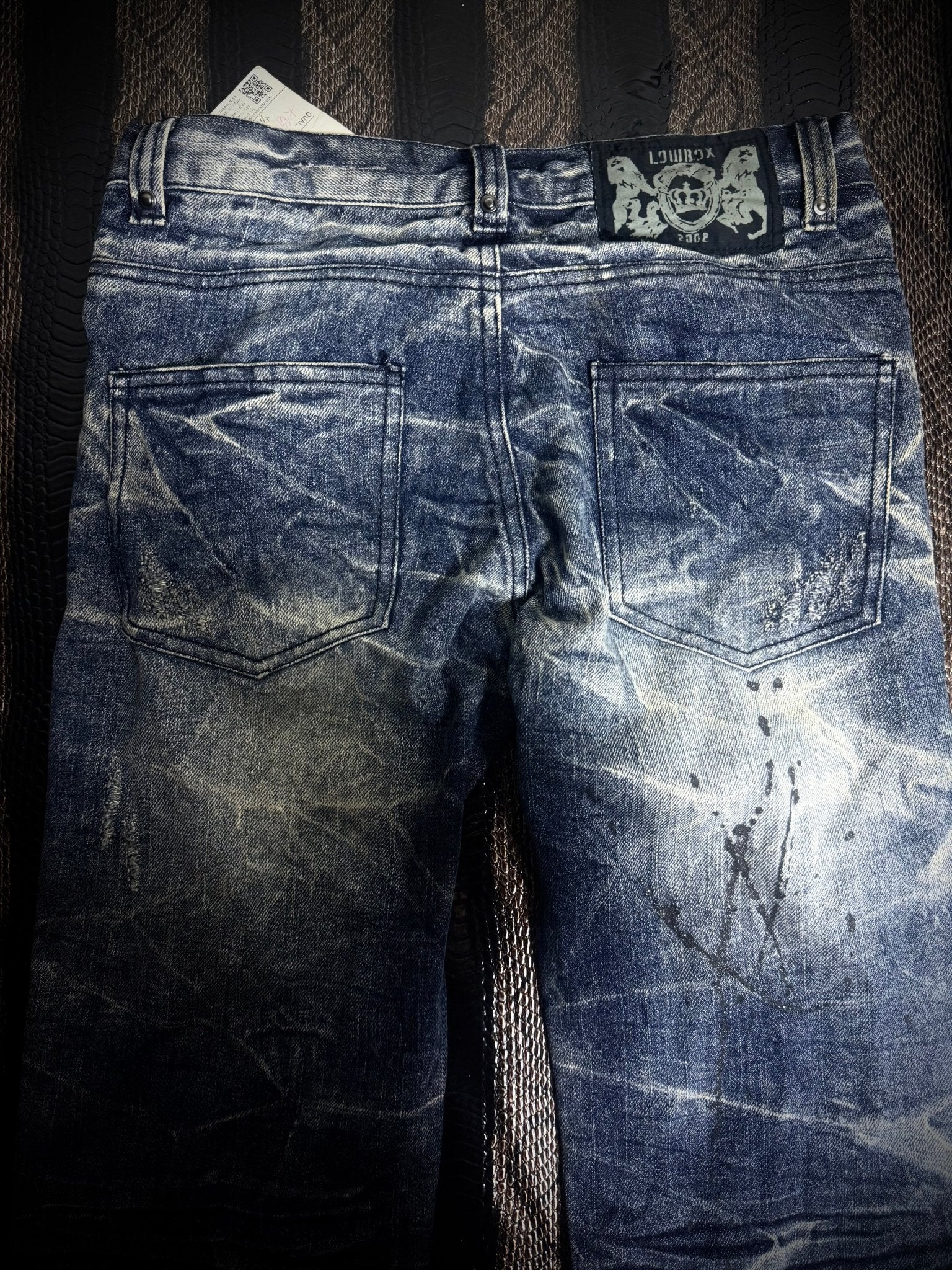 ༒LOWBOX JEANS(1)༒ vintage streetwear thrift y2k clothing by B2V_BAD2WEAR