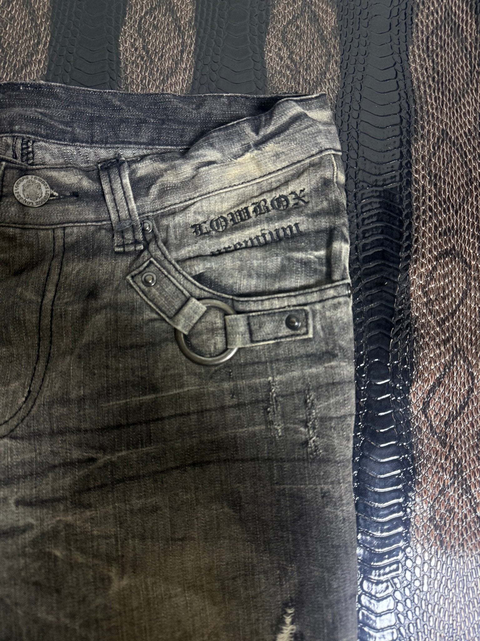 ༒LOWBOX JEANS(2)༒ vintage streetwear thrift y2k clothing by B2V_BAD2WEAR