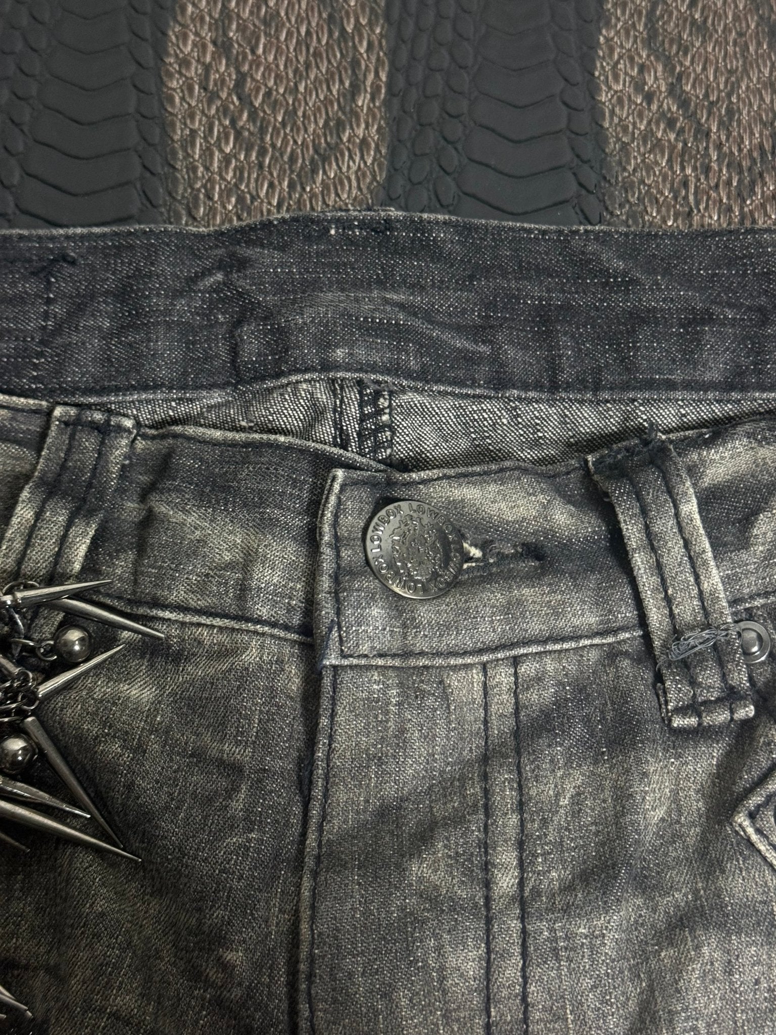 ༒LOWBOX JEANS(2)༒ vintage streetwear thrift y2k clothing by B2V_BAD2WEAR
