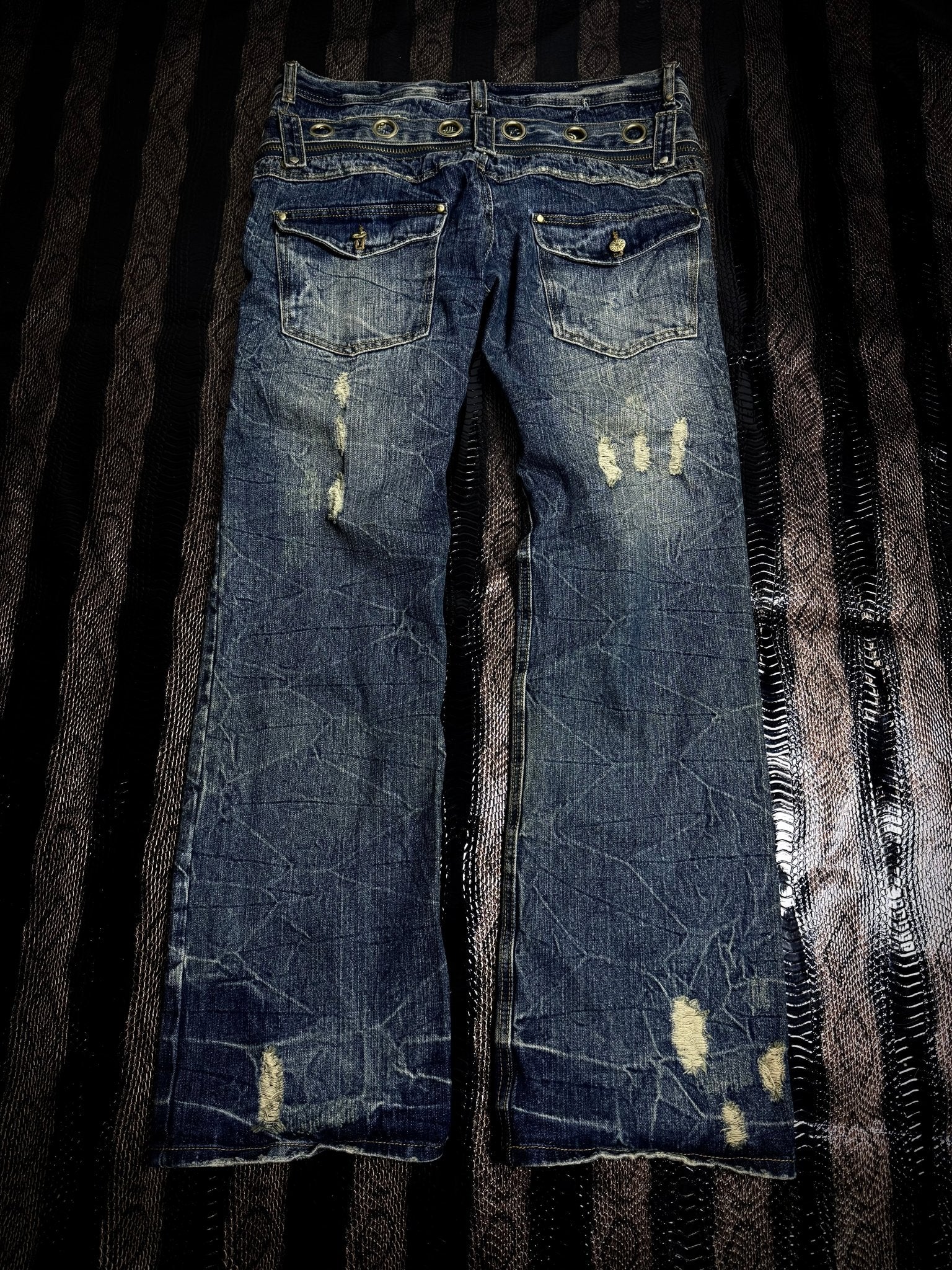 ༒MIDAS JEANS༒ vintage streetwear thrift y2k clothing by B2V_BAD2WEAR