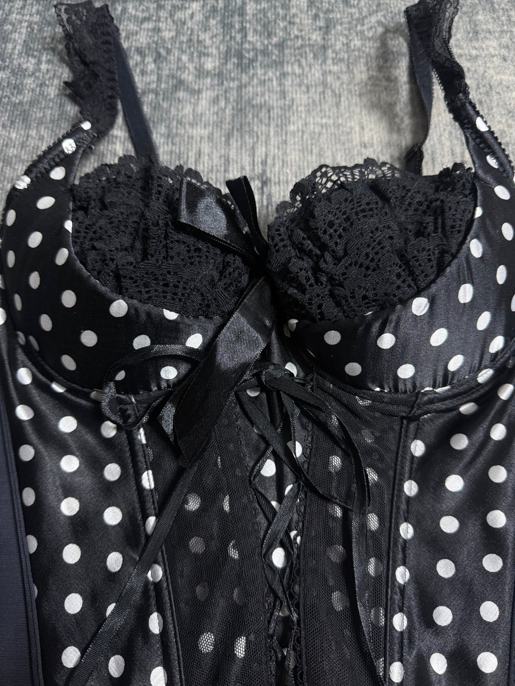 ༒ Polkadot Set༒ vintage streetwear thrift y2k clothing by B2V_BAD2WEAR