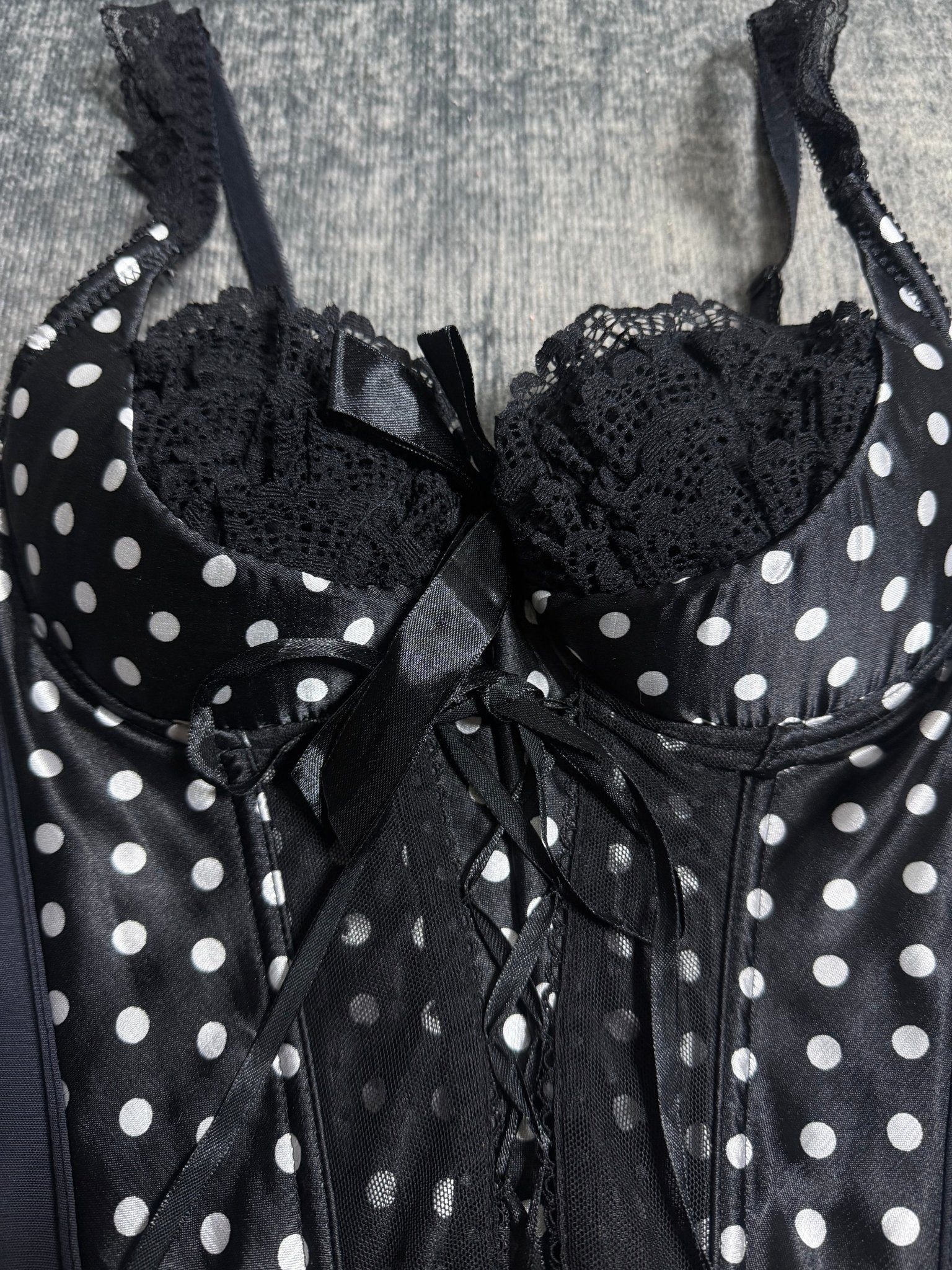 ༒ Polkadot Set༒ vintage streetwear thrift y2k clothing by B2V_BAD2WEAR