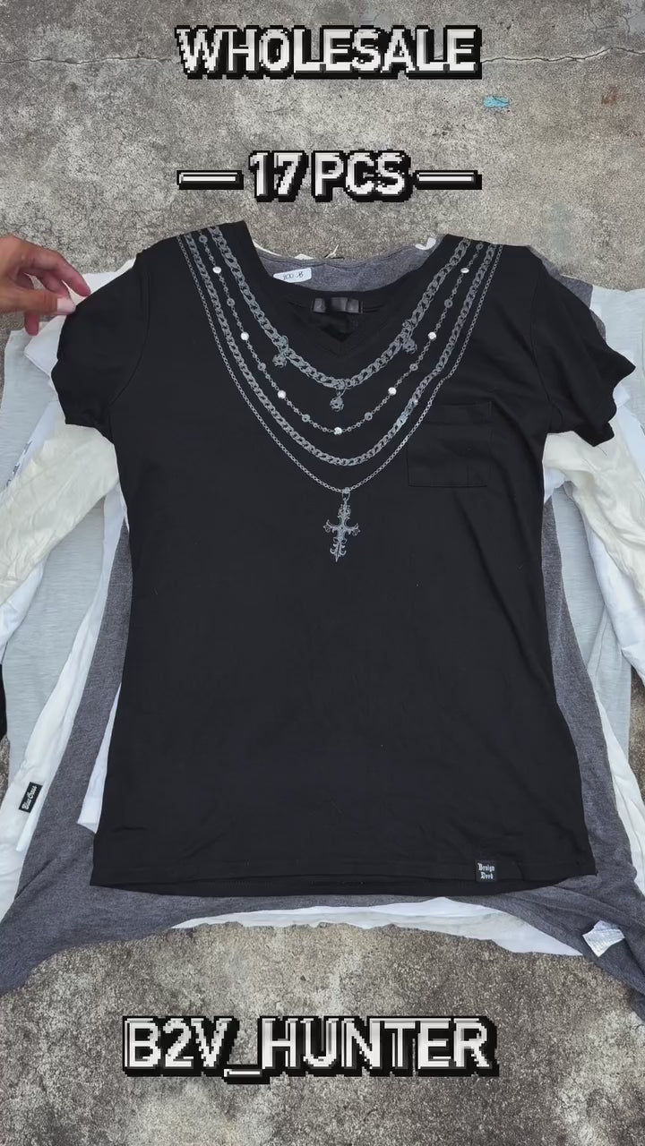 WHOLESALE NECKLACE TEE