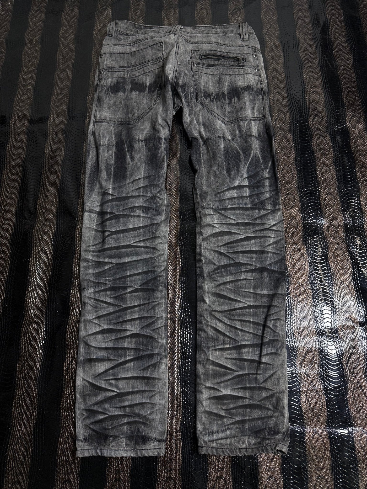 ༒SEMANTIC DESIGN JEANS༒ vintage streetwear thrift y2k clothing by B2V_BAD2WEAR