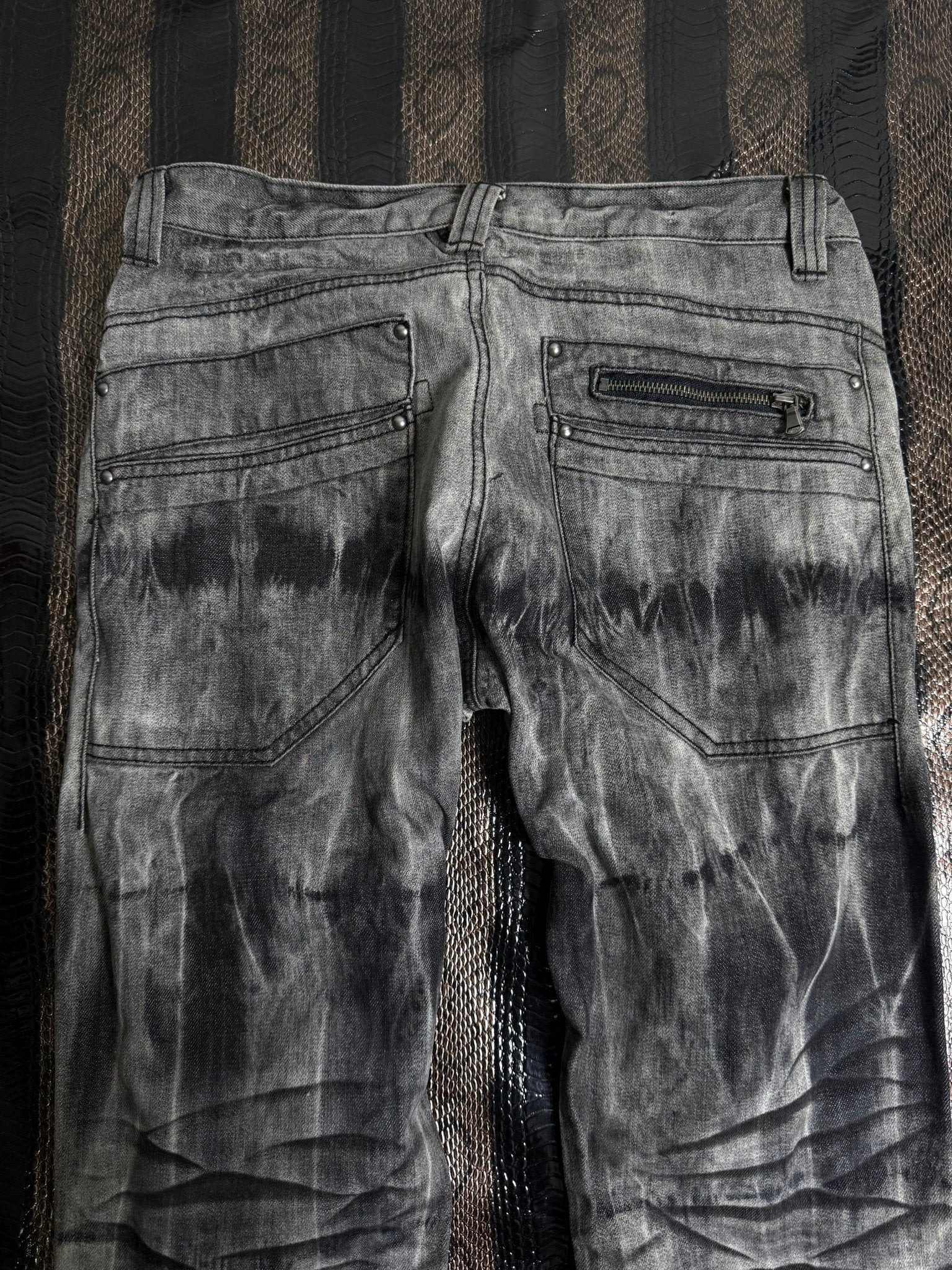 ༒SEMANTIC DESIGN JEANS༒ vintage streetwear thrift y2k clothing by B2V_BAD2WEAR